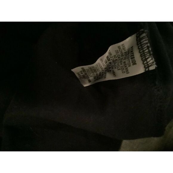 Stateside Navy Ruched T-shirt Dress Tie Front - Picture 6 of 8